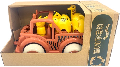 Viking Toys Safari Truck - nachhaltiges Spielzeug aus recyceltem Kunststoff-2