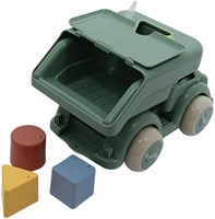 Viking Toys Formenbox Müllwagen - recyceltes Lernspielzeug für Kinder-2