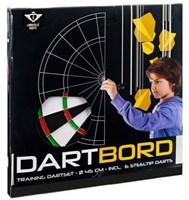 Dartboard Sport Spiel 45 cm x 2,5 cm inklusive 6 Darts Set