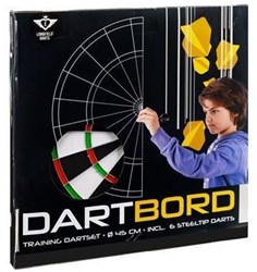 Dartboard Sport Spiel 45 cm x 2,5 cm inklusive 6 Darts Set