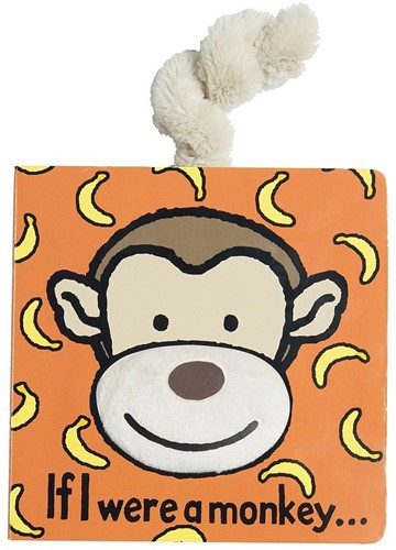 Jellycat Buch Wenn ich ein Affe wäre - 2x15x15cm