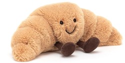 Jellycat Kuscheltier Amuseables Croissant Small - 7cm Plüschspielzeug