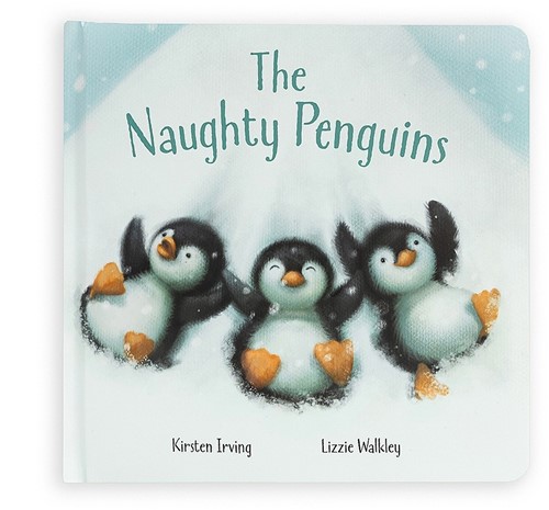 Jellycat Buch Die frechen Pinguine - 2x21x21cm