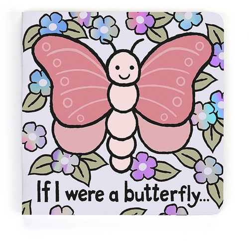 Jellycat Buch Wenn ich ein Schmetterling wäre - 2x15x15cm