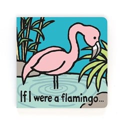 Jellycat Buch Wenn ich ein Flamingo wäre - 2x15x15cm