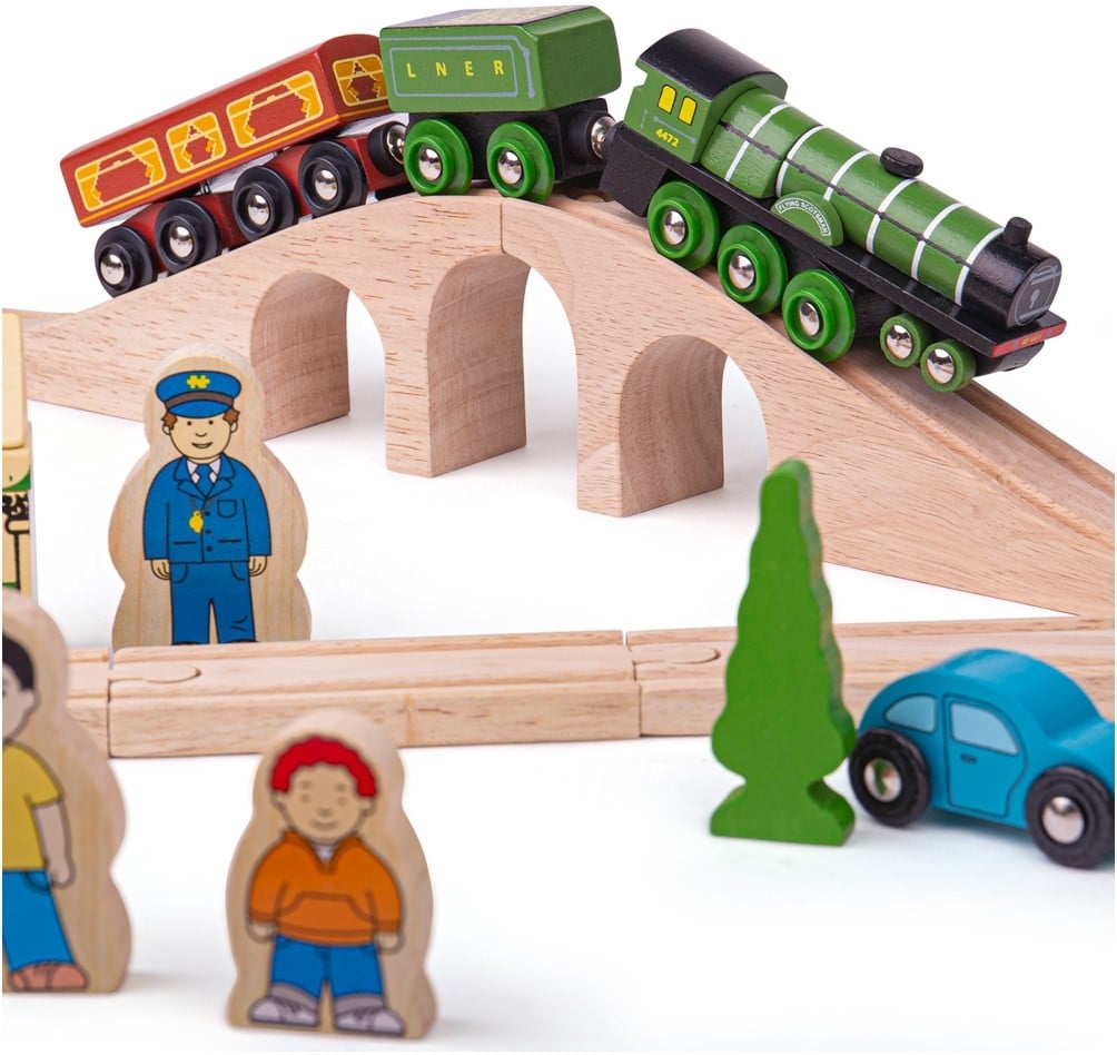 Bigjigs Flying Scotsman Zug Set