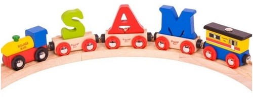 Bigjigs Buchstabe Zug Lokomotive-3
