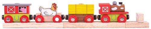 Bigjigs Farmyard Train