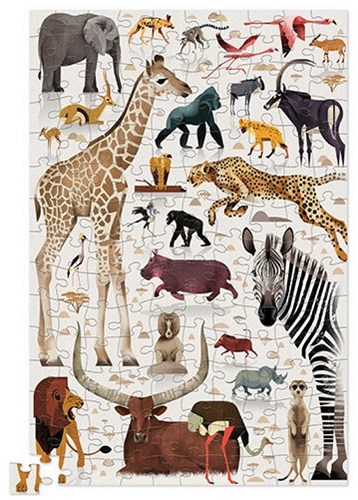 Crocodile Creek Puzzle in Dose Afrikanische Tiere - 150 Teile-2