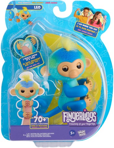 Fingerlings 2.0 Basic Monkey Blue - Leo