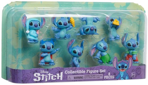 Stitch Collectible Figure Set 8-Pack