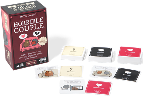 Exploding Kittens Kartenspiel Horrible Couple für Erwachsene und Paare-3