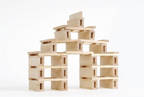 KAPLA-Holzbaukasten 200 Steine-2