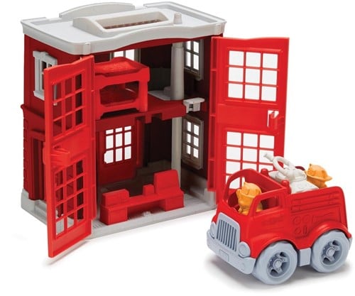 Green Toys Feuerwache-2
