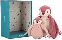 Kaloo Kuscheltier Pinguin rosa - Complices Duo Plüsch Geschenkset