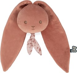 Kaloo Kuscheltier Hase Musikdose terrakotta - Babyspielzeug recycelt