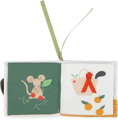 Kaloo Kuschelbuch Katze - Stoff-Babybuch mit Plüsch Chamallow-2