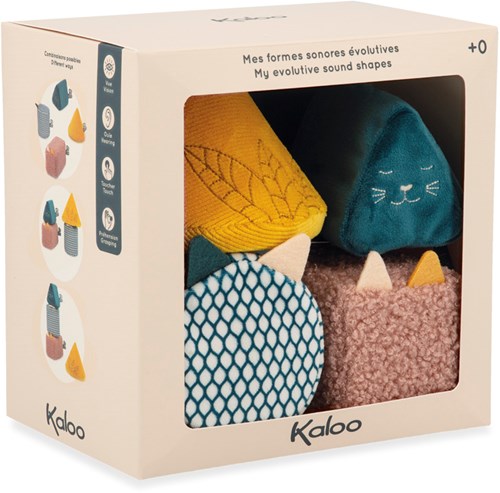 Kaloo Stimuli - Geräuschformen Spielzeug für Babys und Kleinkinder-3