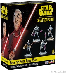 Atomic Mass Games Star Wars Shatterpoint Count Dooku Squad Pack Miniaturen