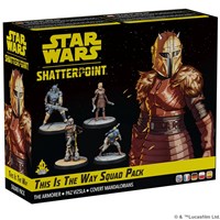 Atomic Mass Games Star Wars Shatterpoint Mandalorian Squad Pack Miniaturen