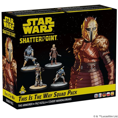 Atomic Mass Games Star Wars Shatterpoint Mandalorian Squad Pack Miniaturen