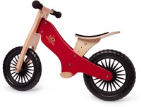 Kinderfeets Holz Balance Fahrrad ab 2 Jahren - Rot-2