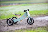 Kinderfeets 2-in-1 Holz Balance Fahrrad Dreirad von 1 Jahr Tiny Tots - Salbei-3