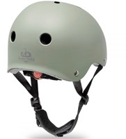 Kinderfeets Kinderhelm für Radfahren / Fahrradhelm für Kinder - matt Silver Sage Green-2
