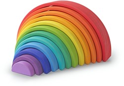 Kinderfeets Holzspielzeug Regenbogen groß - Mehrfarbig