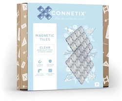 Connetix Magnetkacheln Base Klar 2 Stück