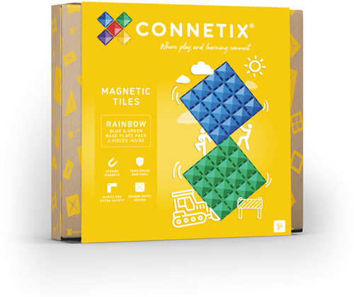 Connetix Magnetkacheln Base Plate Set 2 Stück
