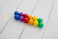 Connetix Magnetkacheln Regenbogen Marmorkugeln 12 Stück-2