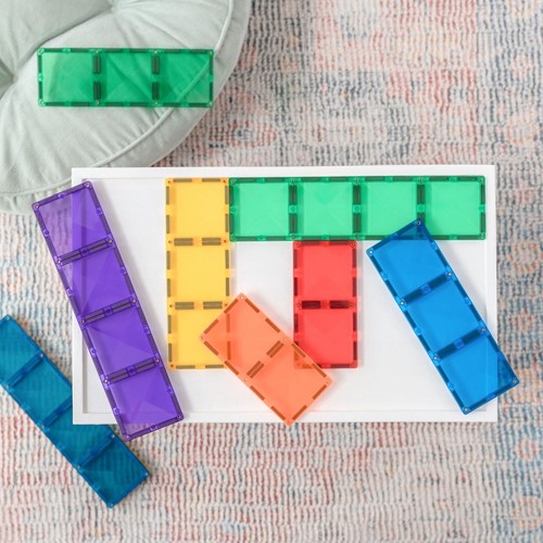 Connetix Magnetkacheln Quadratisch Set 18-teilig-2