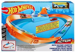 Hot Wheels Rennbahn Rapid Raceway Champion Spielzeug Set