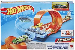 Hot Wheels Action Stuntbahn Loopingset - Rennspielzeug für Kinder
