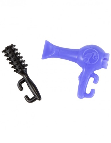 Barbie GTW36 - Haartylistin-Puppe (ca. 30 cm), lila Haare, Zubehör, tolles Geschenk für Kinder ab 3 Jahren-3