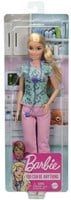 BEX Barbie Puppe Krankenschwester mit Zubehör - Modepuppe für Kinder