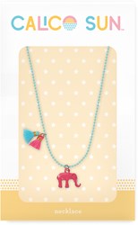 Calico Sun Halskette Zoey Elefant - bunte Kinderschmuck Kollektion