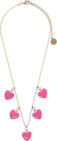 Calico Sun Halskette Sophia Herz Glitzer Collier verstellbar-2