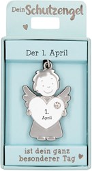 Depesche Schutzengel Anhänger Schlüsselanhänger 01. April Geschenk