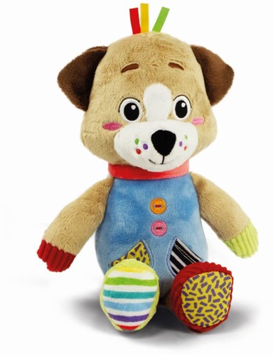 Clementoni - Plüschtier Hund - Babyspielzeug - Kuschelig - Multisensorisch-2