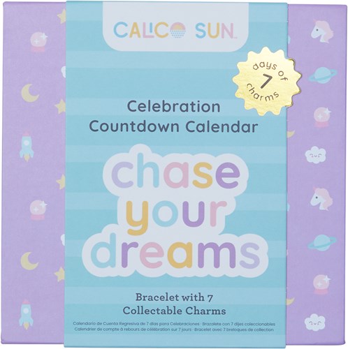 Calico Sun Feier-Kalender Verfolgen Sie Ihren Traum