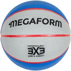 Megaform Basketball 3x3 - Offizielle Größe und Grip für draußen