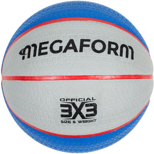 Megaform Basketball 3x3 - Offizielle Größe und Grip für draußen
