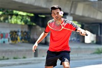Megaform AirBadminton Netz 6m - Mini Tennis Netz - Tragbar und Leicht-3