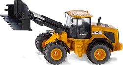 SIKU 3663, JCB 435S Agri Radlader, 1:32, Metall/Kunststoff, Orange, Frontladerwechselsystem