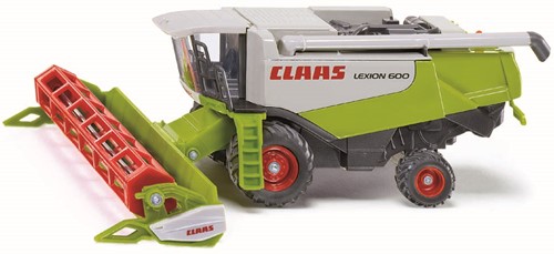 SIKU 1991, Claas Mähdrescher, 1:50, Metall/Kunststoff, Grün/Rot, Bewegliche Teile