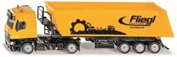 Siku LKW Spielzeug mit Muldenkipper 1:50 rot Metall