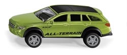 Siku Mercedes-Benz E-Klasse All-Terrain Spielzeugauto 1:50 grün mit Anhängerkupplung