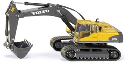 SIKU 3535, Volvo Hydraulikbagger, 1:50, Metall/Kunststoff, Gelb, Funktionsfähiger Baggerarm